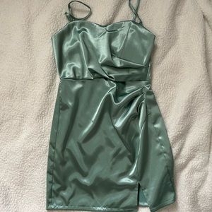 NEW WITH TAGS Satin mini dress